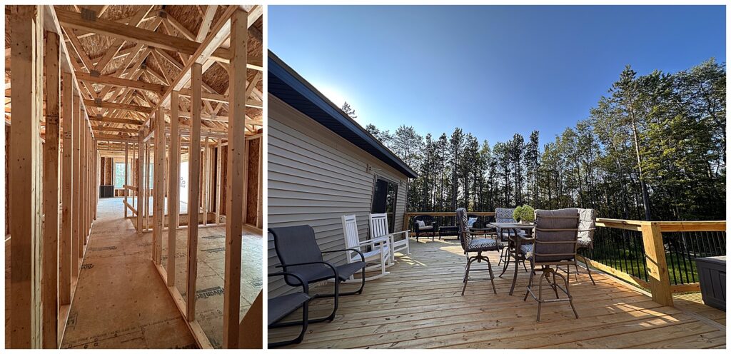 Interior images during home renovation – real-life transformation from Zoe Evans’ forever home.